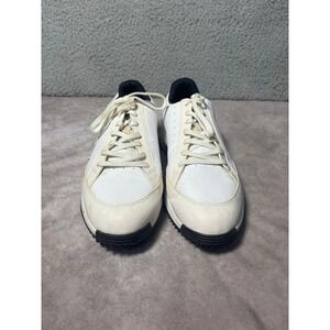 Adidas Traxion Mens Golf Shoes‎ White Leather Cleated 673849 Size 9